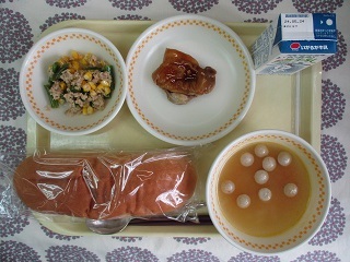 5月16日の学校給食(中学校献立)