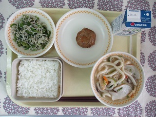 5月22日の学校給食(中学校献立)