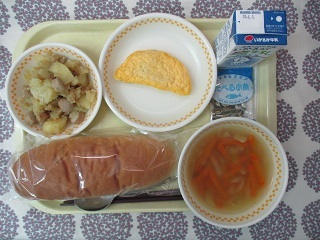 5月28日の学校給食(中学校献立)