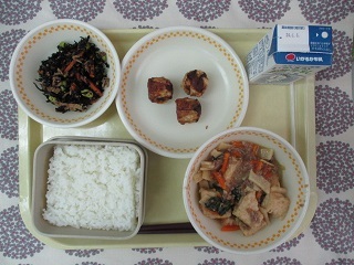 5月31日の学校給食(中学校献立)