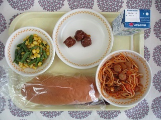 6月4日の学校給食(中学校献立)