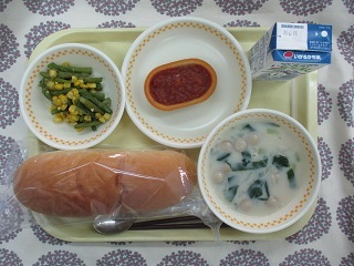 6月11日の学校給食(中学校献立)