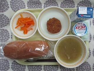 6月13日の学校給食(中学校献立)