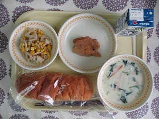 6月18日の学校給食(中学校献立)