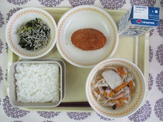 6月19日の学校給食(中学校献立)