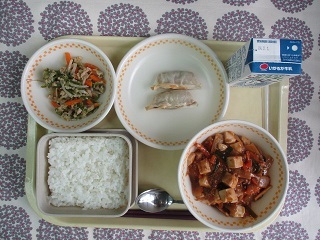 6月24日の学校給食(中学校献立)