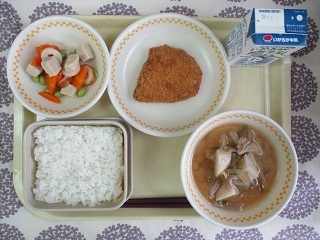 6月26日の学校給食(中学校献立)