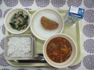 6月28日の学校給食(中学校献立)