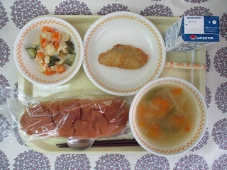 7月2日の学校給食(中学校献立)