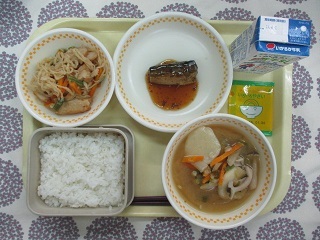 9月2日の学校給食（中学校献立）