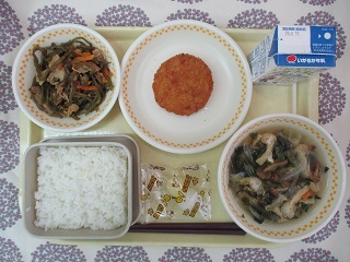 9月11日の学校給食(中学校献立)