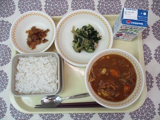 9月20日の学校給食(中学校献立)