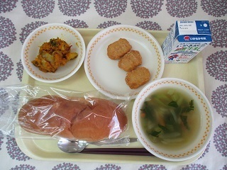 9月24日の学校給食(中学校献立)