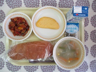 9月26日の学校給食(中学校献立)
