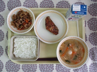 9月27日の学校給食(中学校献立)