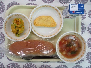 10月17日の学校給食(中学校献立)