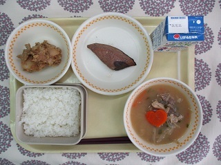 10月18日の学校給食(中学校献立)