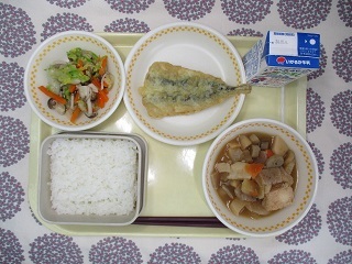 10月28日の学校給食(中学校献立)