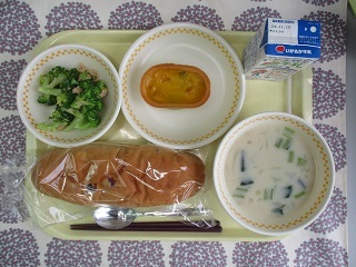 11月7日の学校給食(中学校献立)