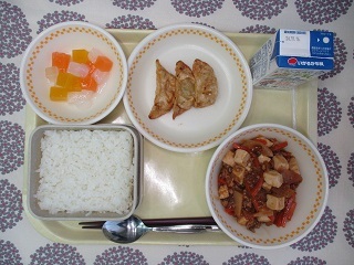11月8日の学校給食(中学校献立)