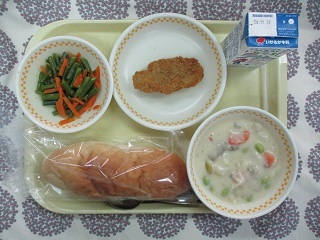 11月12日の学校給食(中学校献立)