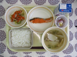 11月22日の学校給食(中学校献立)