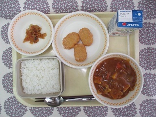 11月29日の学校給食(中学校献立)