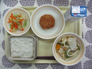 12月9日の学校給食(中学校献立)