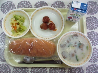 1月14日の学校給食(中学校献立)