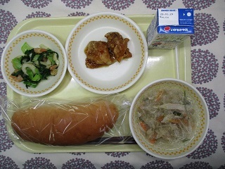 1月21日の学校給食(中学校献立)