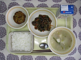 2月5日の学校給食(中学校献立)