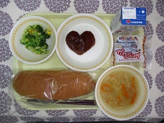 2月18日の学校給食(中学校献立)