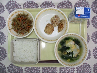 2月21日の学校給食(中学校献立)