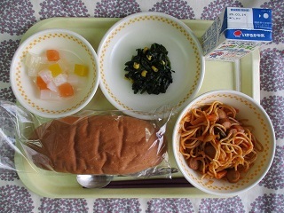 3月6日の学校給食(中学校献立)