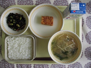 3月12日の学校給食(中学校献立)