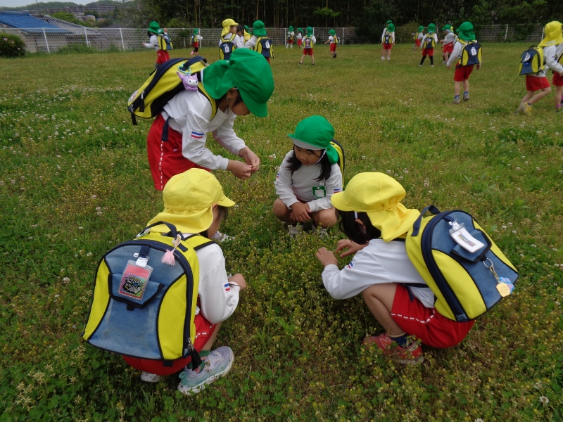 5歳児散歩