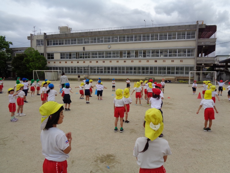 5歳児小学校との交流