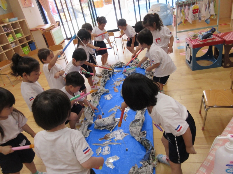 3歳児室内遊び