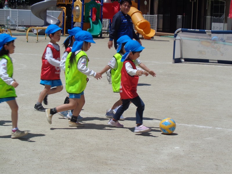 5歳児キッズサッカー