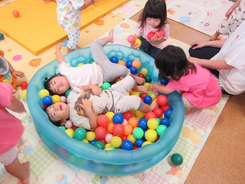 1歳児室内遊び