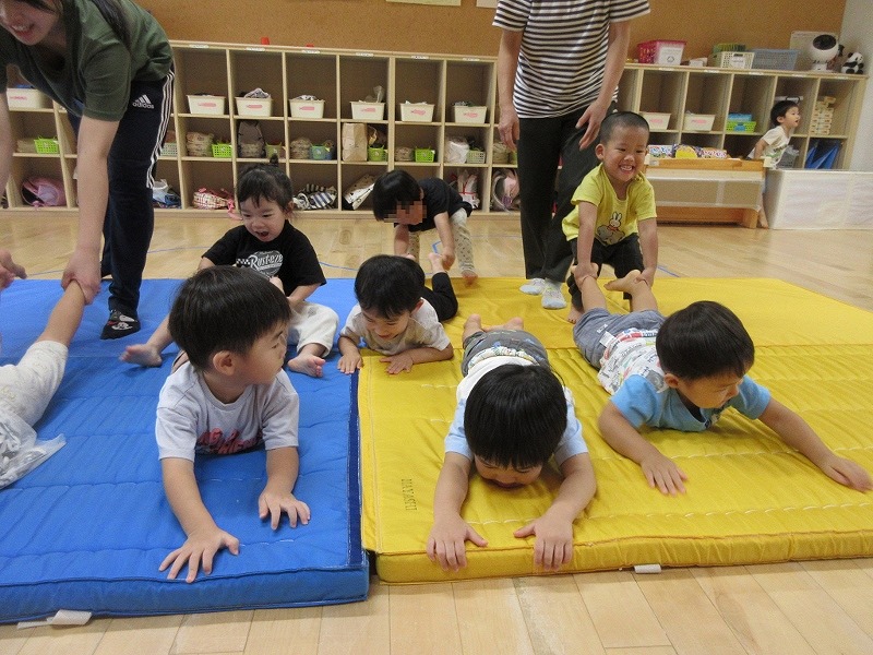 2歳児　室内遊び