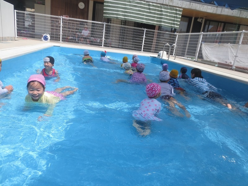 5歳児プール