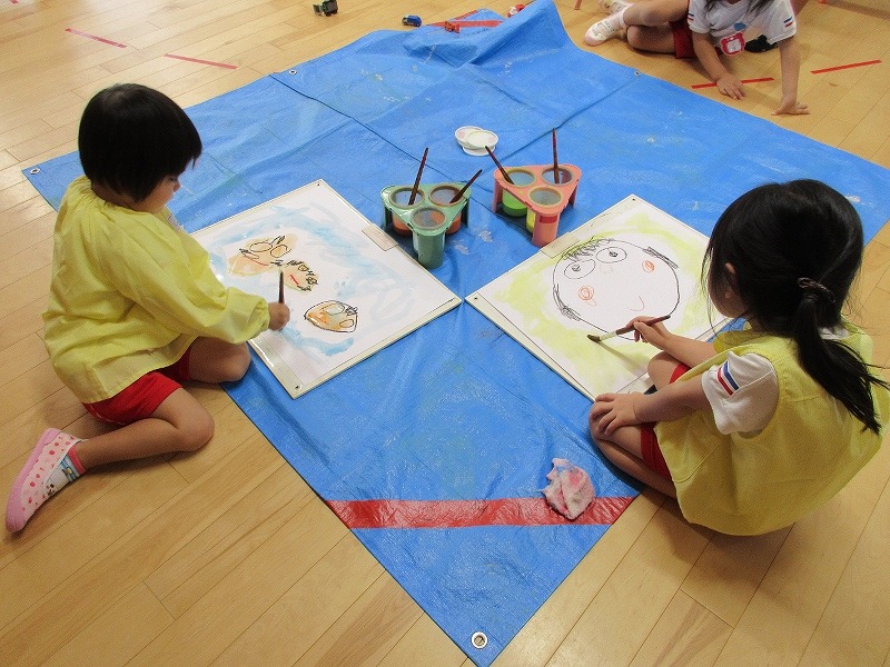 3歳児絵画制