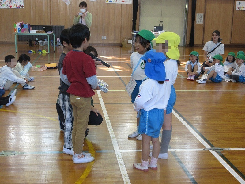 5歳児小学校交流