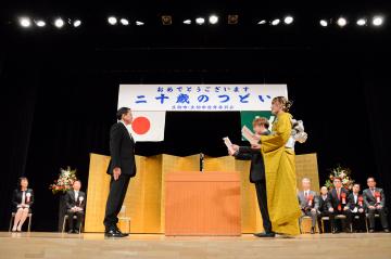 誓いの言葉の様子1