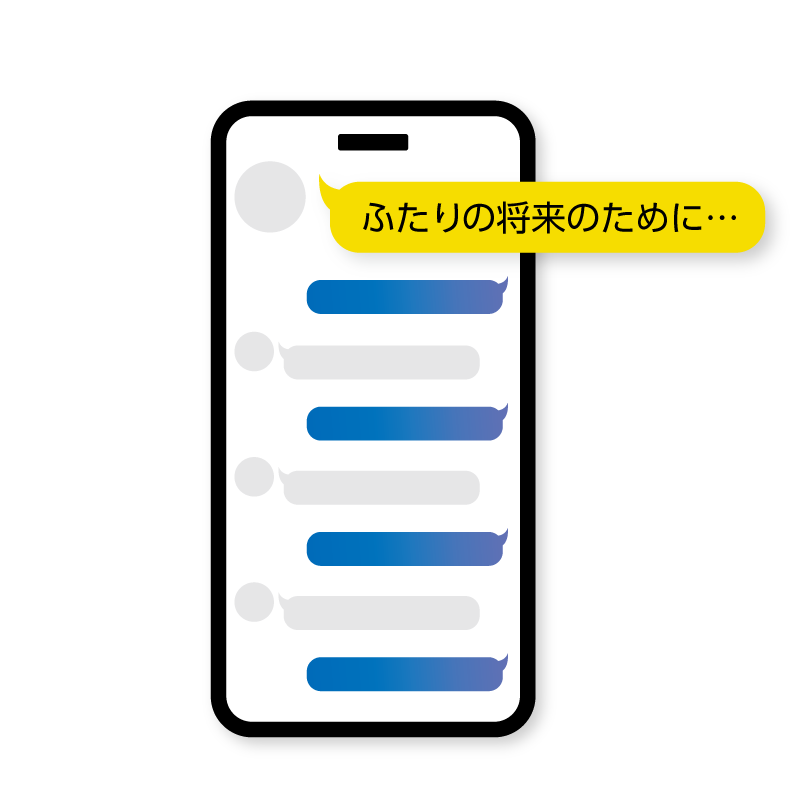 ロマンス詐欺 画像