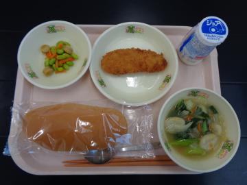 4月24日の学校給食（小学校A献立）の写真