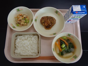 5月21日の学校給食（小学校A献立）の写真
