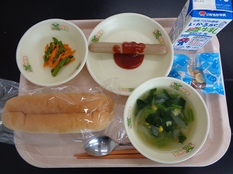 5月22日の学校給食（小学校A献立）の写真