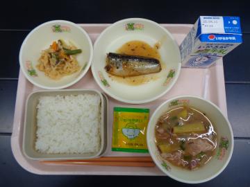 9月3日の学校給食（小学校A献立）の写真